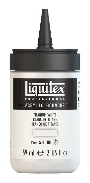 Imagem de Tinta Acrílica Guache Liquitex 59ml S1 432 Titanium White