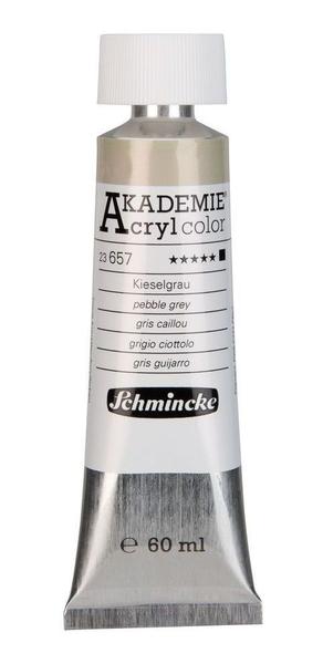 Imagem de Tinta Acrílica Importada Schmincke 60ml 657 Pebble Grey