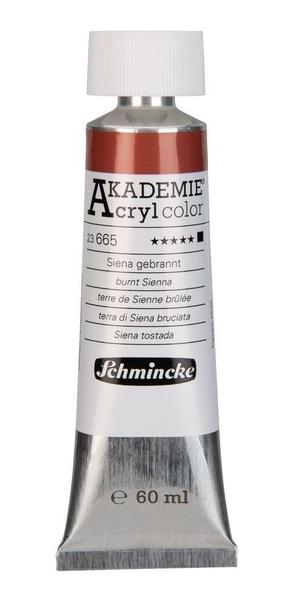 Imagem de Tinta Acrílica Importada Schmincke 665 Burnt Sienna 60ml