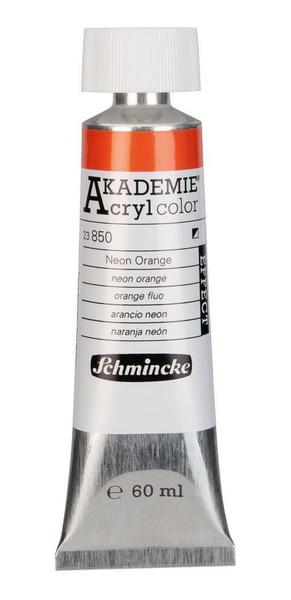 Imagem de Tinta Acrílica Importada Schmincke 850 Neon Orange 60ml