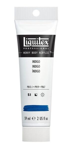 Imagem de Tinta Acrílica Indigo 208 Heavy Body Indigo 59ml Liquitex