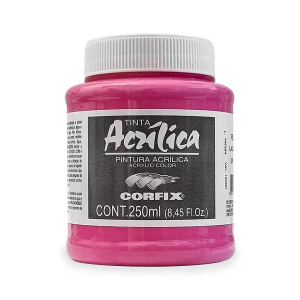 Imagem de Tinta Acrílica Laca Rosa 250ml Corfix 