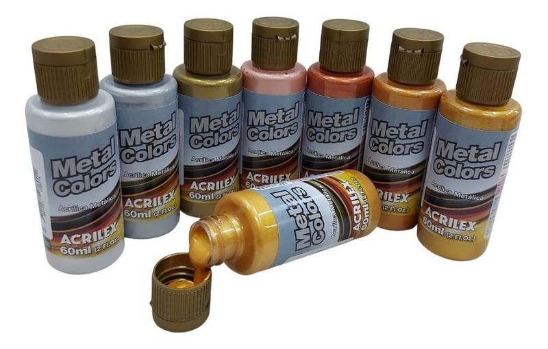 Imagem de Tinta Acrílica LILÁS 528 Metal Colors 60ml - ACRILEX