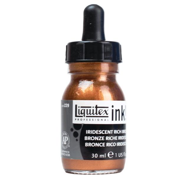 Imagem de Tinta Acrílica Líquida Liquitex 30ml 229 Iridescent Rich Bronze