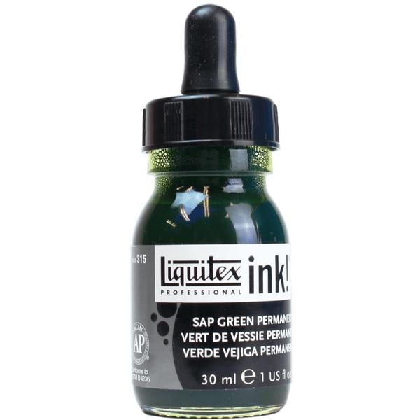 Imagem de Tinta Acrílica Líquida Liquitex 30ml 315 Sap Green Permanent