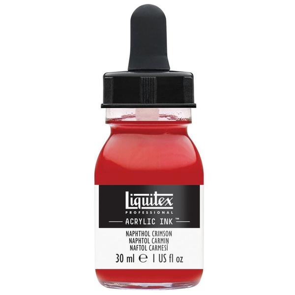 Imagem de Tinta Acrílica Liquida Liquitex 30ml Ink Naphtho Crimson 292