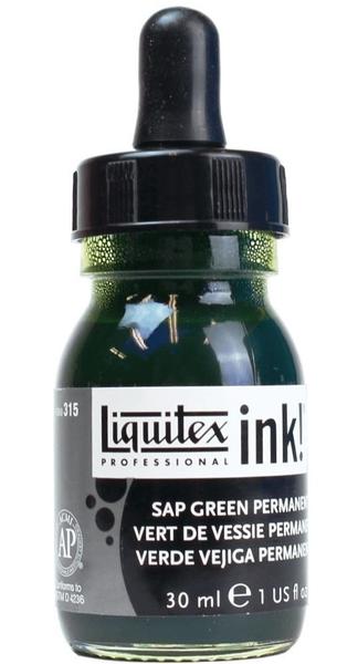 Imagem de Tinta Acrílica Liquida Liquitex 30ml Ink Sap Green Perma 315