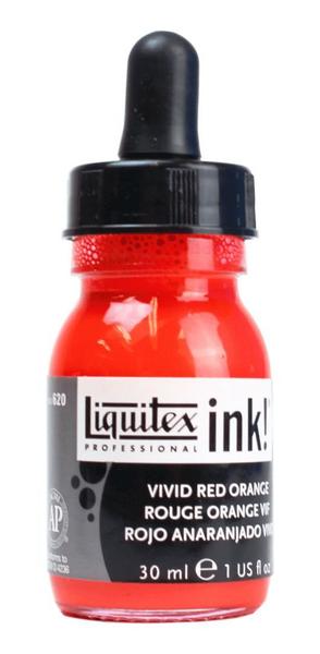 Imagem de Tinta Acrílica Líquida Liquitex 30ml Vivid Red Orange 620