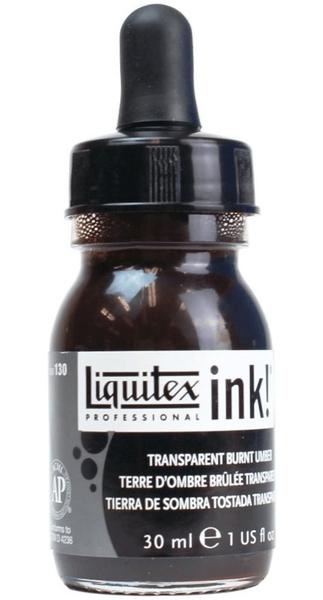 Imagem de Tinta Acrílica Liquida Liquitex Ink 30ml Transp Burnt Umber