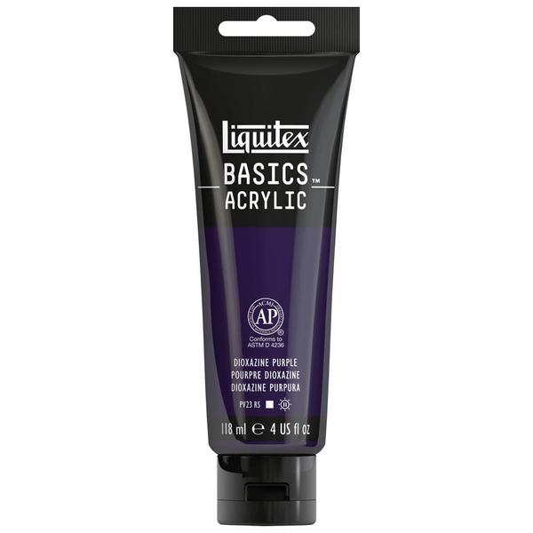 Imagem de Tinta Acrílica Liquitex Basics 118ml 186 Dioxazine Purple