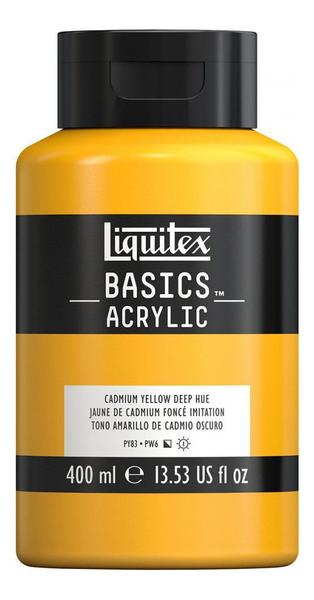 Imagem de Tinta Acrílica Liquitex Basics 400ml 706 Cad Yellow Deep Hue