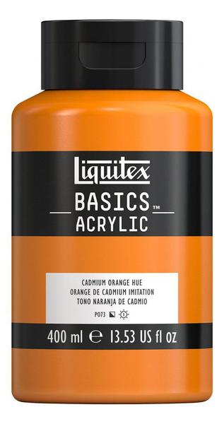 Imagem de Tinta Acrílica Liquitex Basics 400ml 707 Cadmium Orange Hue