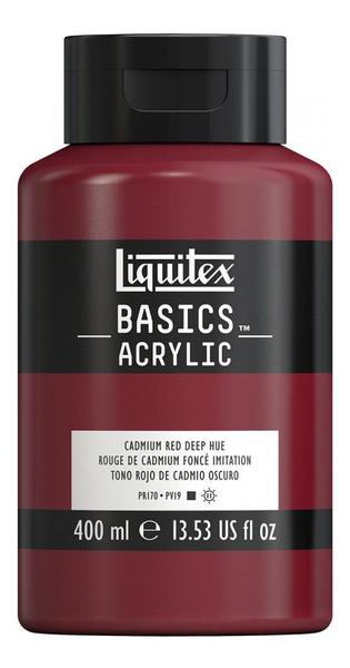 Imagem de Tinta Acrílica Liquitex Basics 400ml 710 Cad Red Deep Hue