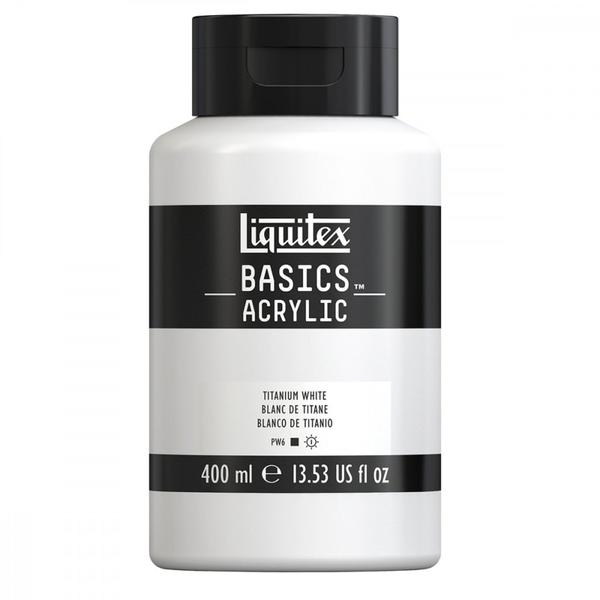 Imagem de Tinta Acrílica Liquitex Basics 400ml 727 Titanium White