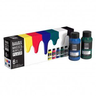 Imagem de Tinta Acrílica Liquitex Basics Fluid C/6 118ml