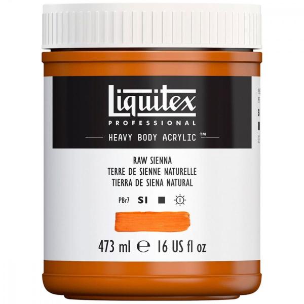 Imagem de Tinta Acrílica Liquitex Heavy Body 330 Raw Sienna 473ml