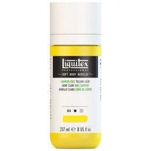 Imagem de Tinta acrílica Liquitex Soft Body 237ml S3 Cadmium Free Yellow Light