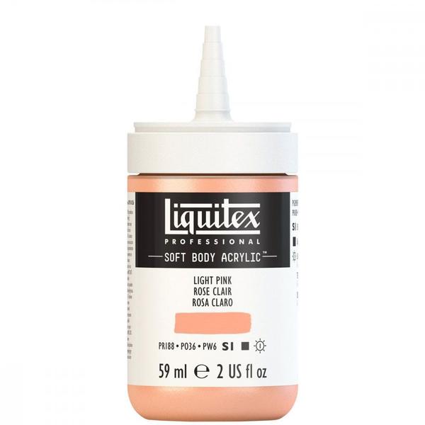 Imagem de Tinta Acrílica Liquitex Soft Body 59ml S1 810 Light Pink