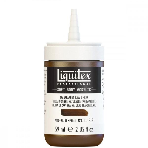 Imagem de Tinta Acrílica Liquitex Soft Body 59ml S2 Transp Raw Umber