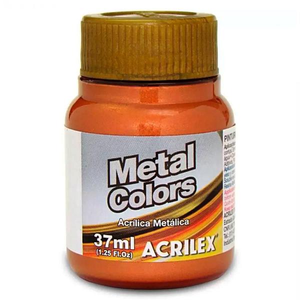 Imagem de Tinta acrílica metal colors 37ml cobre Acrilex