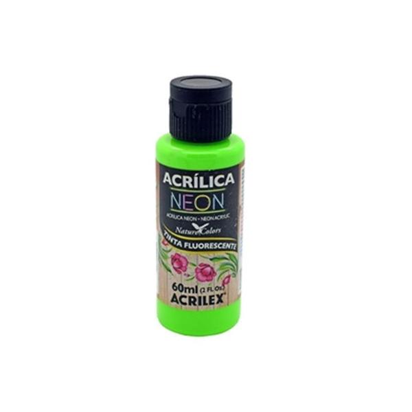 Imagem de Tinta Acrílica Neon Acrilex 60Ml Verde