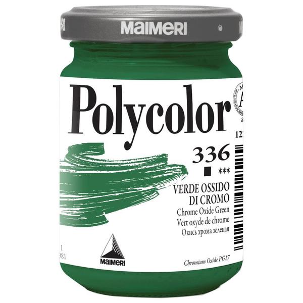 Imagem de Tinta Acrílica Polycolor Maimeri 140ml 336 Chrome Oxide Green