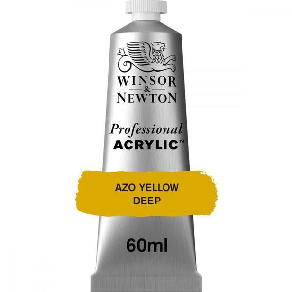 Imagem de Tinta Acrílica Professional Winsor 60ml 039 Azo Yellow Deep