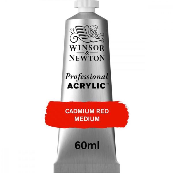 Imagem de Tinta Acrílica Professional Winsor 60ml 099 Cad Red Medium