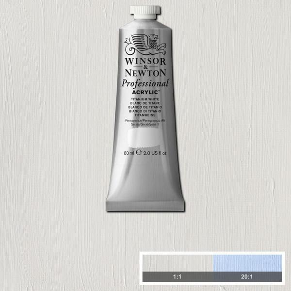 Imagem de Tinta Acrílica Professional Winsor 60ml 644 Titanium White