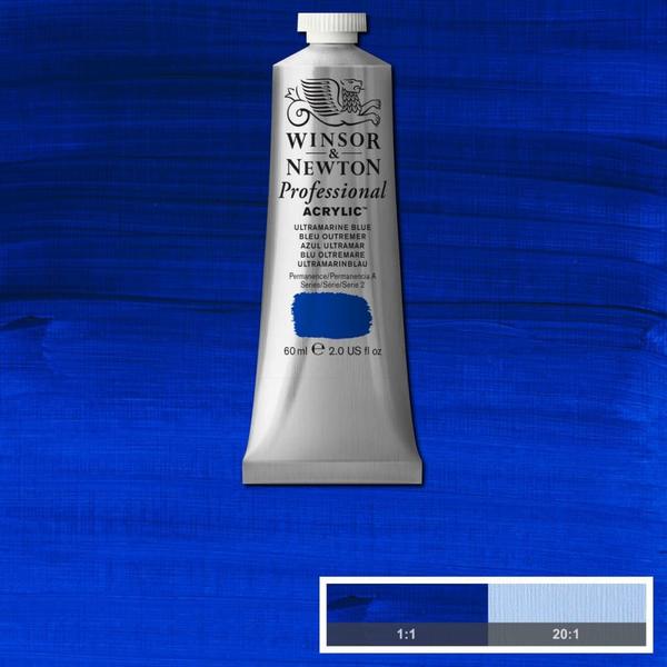 Imagem de Tinta Acrílica Professional Winsor 60ml 664 Ultramarine Blue