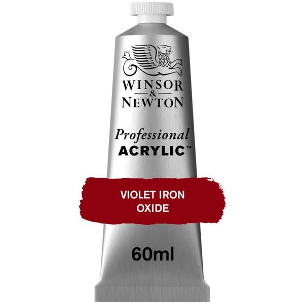 Imagem de Tinta Acrílica Professional Winsor 60ml 691 Violet Iron Oxid