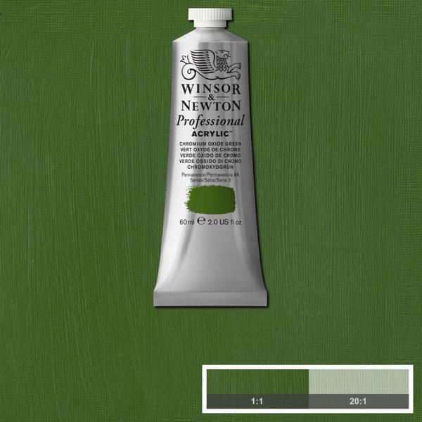 Imagem de Tinta Acrílica Professional Winsor 60ml Chromium Oxide Green