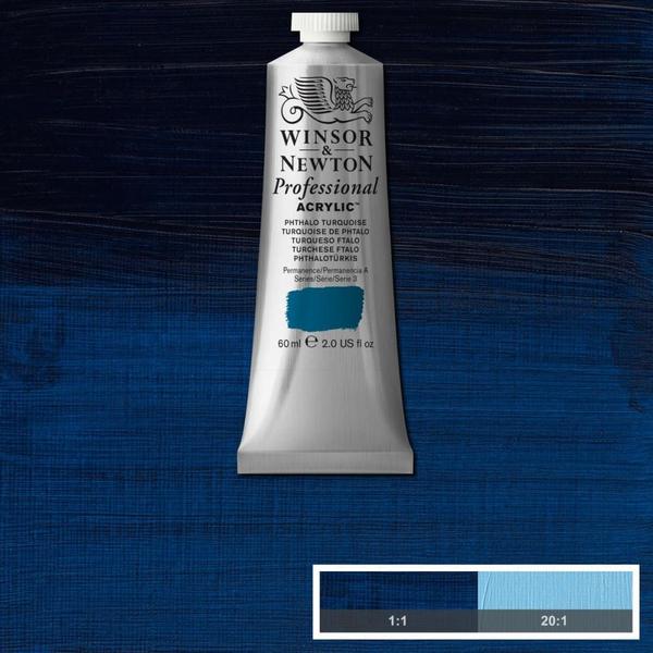 Imagem de Tinta Acrílica Professional Winsor 60ml Phthalo Turquoise