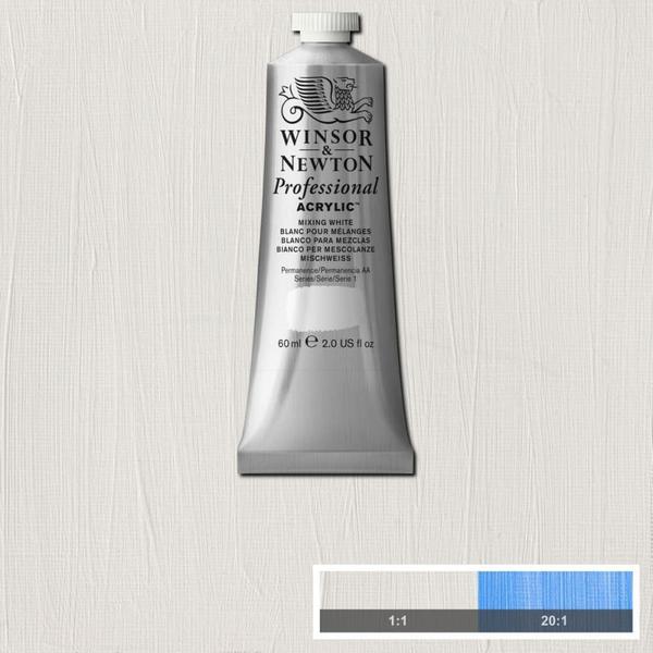 Imagem de Tinta Acrílica Professional Winsor 60ml S1 415 Mixing White