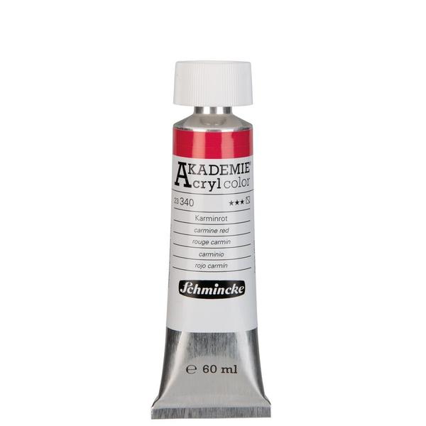 Imagem de Tinta Acrílica Schmincke Akademie 60ml 340 Carmine Red