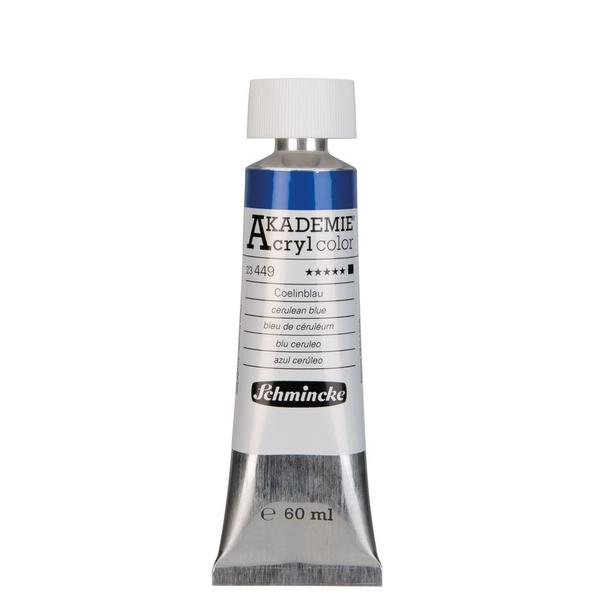 Imagem de Tinta Acrílica Schmincke Akademie 60ml 449 Cerulean Blue