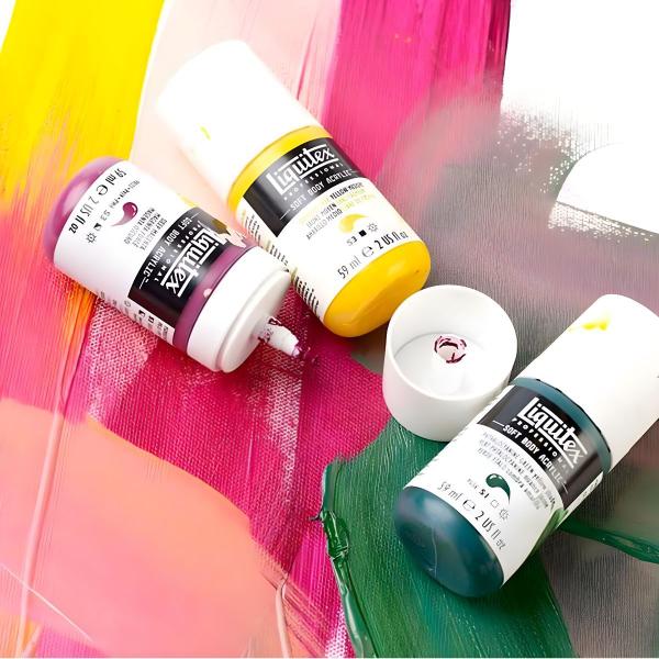 Imagem de Tinta acrilica soft body 59ml s2 liquitex escolha a cor