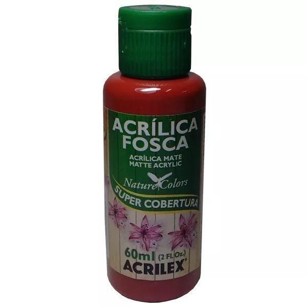 Imagem de Tinta Acrílica Terra Queimada Fosca Acrilex Artesanato 60Ml