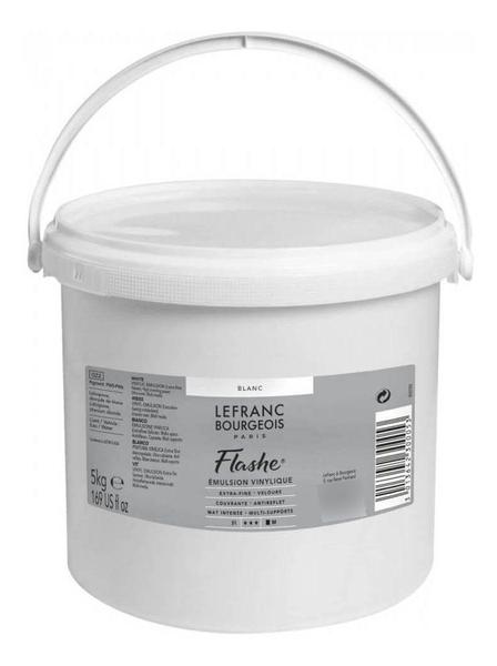 Imagem de Tinta Acrílica Vinílica White 5kg Flashe Lefranc & Bourgeois