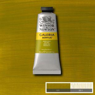 Imagem de Tinta Acrílica Winsor & Newton Galeria 60ml Green Gold