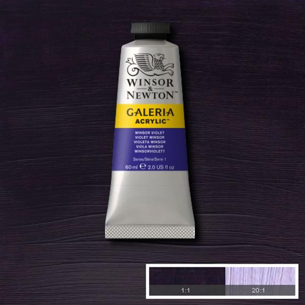 Imagem de Tinta Acrílica Winsor & Newton Galeria 60ml Winsor Violet