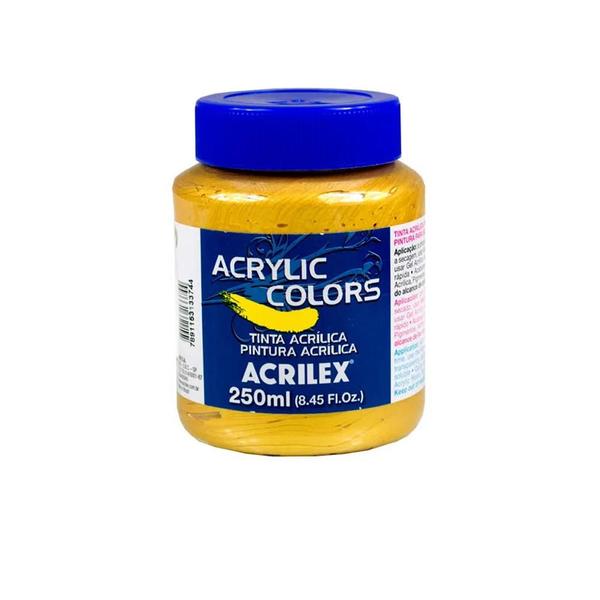 Imagem de Tinta Acrylic Colors 250ml 385-ouro Irid. Acrilex