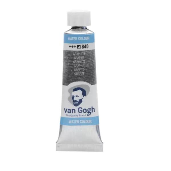 Imagem de Tinta Aquarela 10 Ml Talens Van Gogh Serie 2 Graphite 840