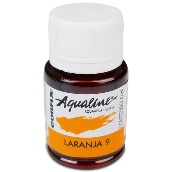 Imagem de Tinta Aquarela Aqualine Corfix 37 ml  9 Laranja