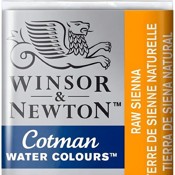 Imagem de Tinta Aquarela Cotman Winsor & Newton Pastilha 552 Raw Umber