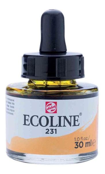 Tinta Aquarela Liquida Ecoline 30ml 231 Gol - ROYAL & TALENS Imagem de Tinta Aquarela Liquida Ecoline 30ml 231 Gol