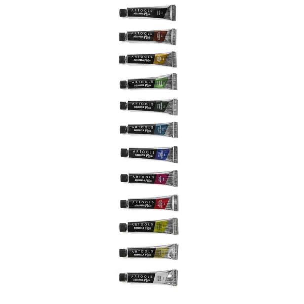 Imagem de Tinta Aquarela Misci Artools Com 12 Cores 6Ml