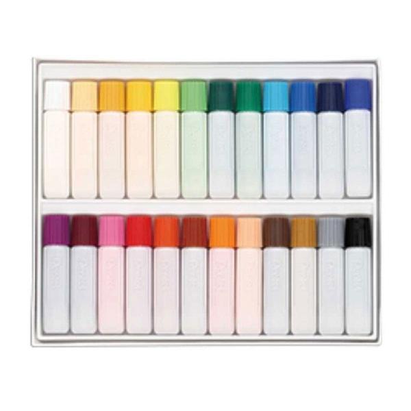 Imagem de Tinta Aquarela Pentel Water Colours 24 Cores Base de Água HTP-24B