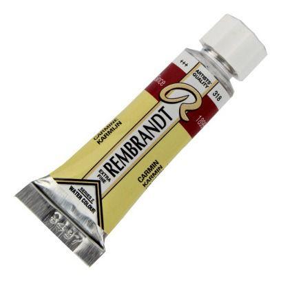 Imagem de Tinta Aquarela Pintura Rembrandt 10 Ml 318 Carmim S2