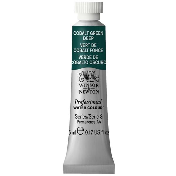 Imagem de Tinta Aquarela Profissional Winsor 5ml 185 Cobalt Green Deep